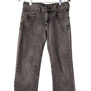 Bullhead Denim Dillon Men's 31Wx32L Skinny Fit Jeans Black Cotton Spandex Blend